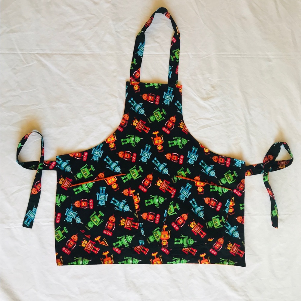 Robotics.  An apron for the child to teen.